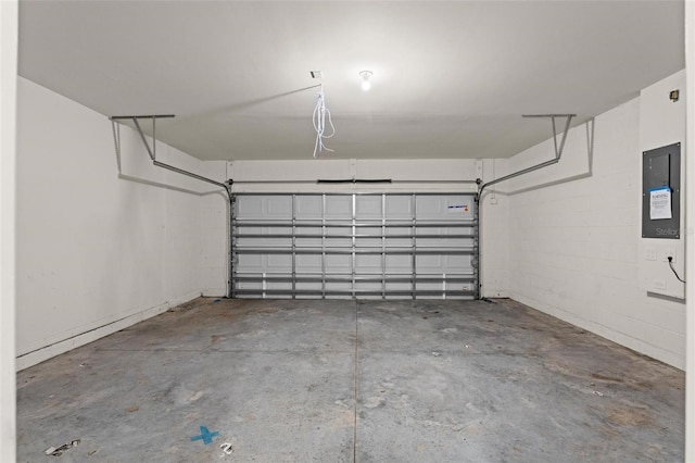 979 Sun Burst Rd, Winter Haven, FL 33880 - garage featuring electric panel