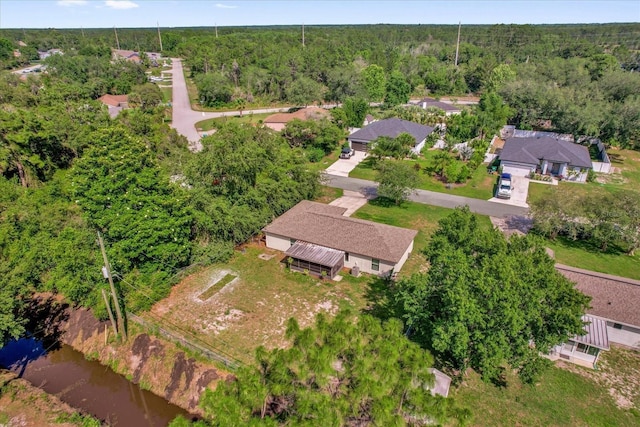 3685 Sunday Dr, Deltona, FL 32738 - bird's eye view of a heavily wooded area