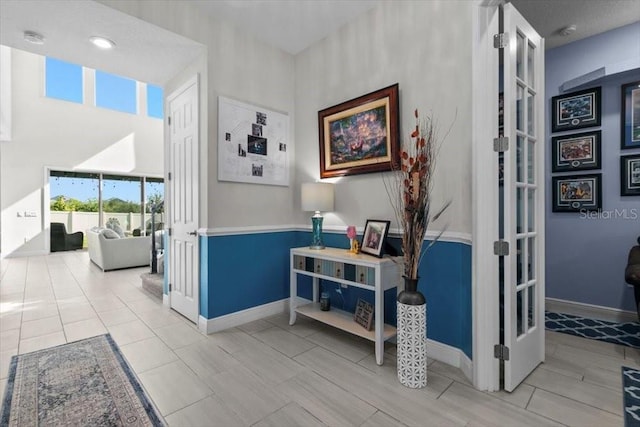 14639 Winter Stay Dr, Winter Garden, FL 34787 - corridor with baseboards and french doors