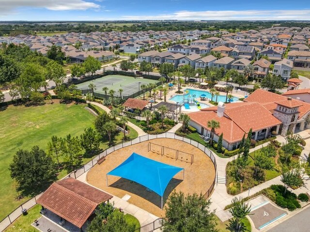 14639 Winter Stay Dr, Winter Garden, FL 34787 - aerial view of residential area featuring a pool