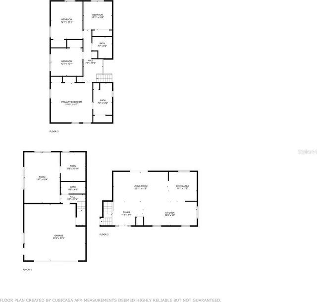 7085 Willowwood St, Orlando, FL 32818 - floor plan / room layout