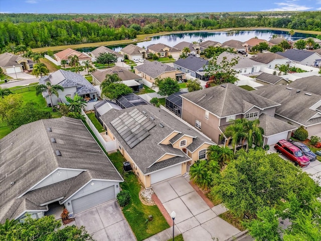 14617 Keelford Way, Orlando, FL 32824 - aerial perspective of suburban area with a large body of water