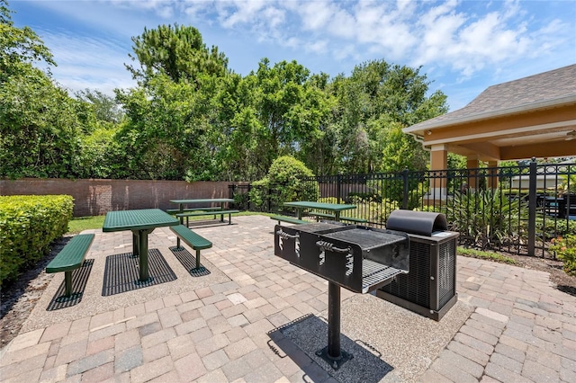 2330 Little Gem Loop, Sanford, FL 32773 - view of patio / terrace featuring area for grilling