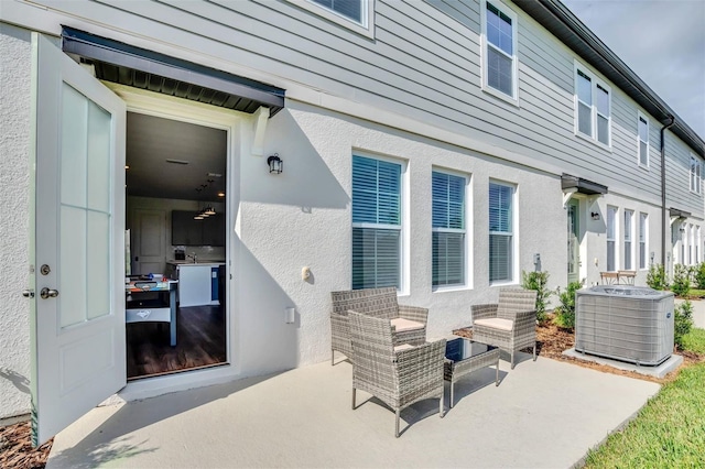 1615 Sanibel Dr, Davenport, FL 33896 - view of patio with central air condition unit