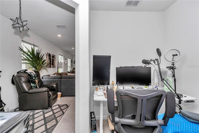 8413 SW 54th Loop, Ocala, FL 34481 - office featuring tile patterned floors and recessed lighting