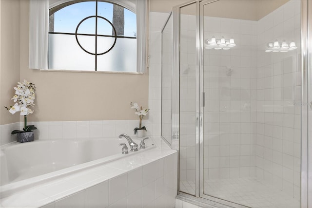 14174 Islamorada Dr, Orlando, FL 32837 - bathroom with a stall shower and a bath