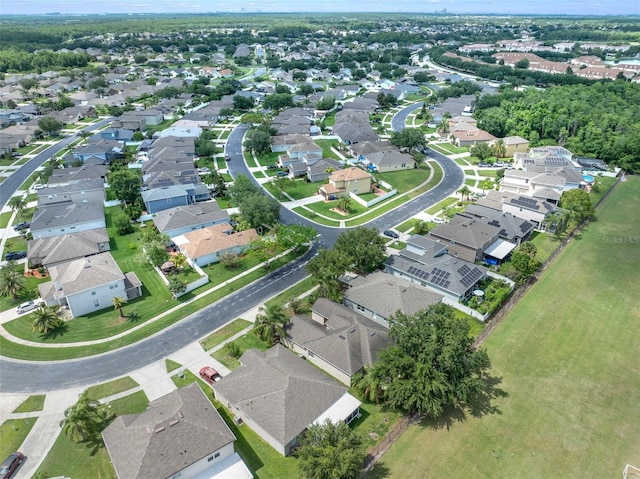 2956 White Cedar Cir, Kissimmee, FL 34741 - aerial view of property and surrounding area with nearby suburban area