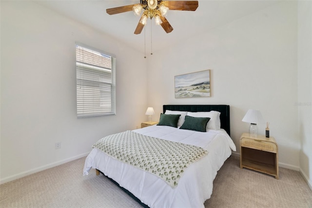 2956 White Cedar Cir, Kissimmee, FL 34741 - bedroom featuring carpet, baseboards, and ceiling fan
