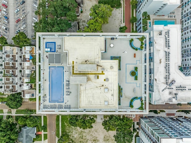 drone / aerial view