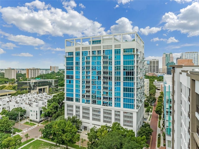 view of property featuring a city view