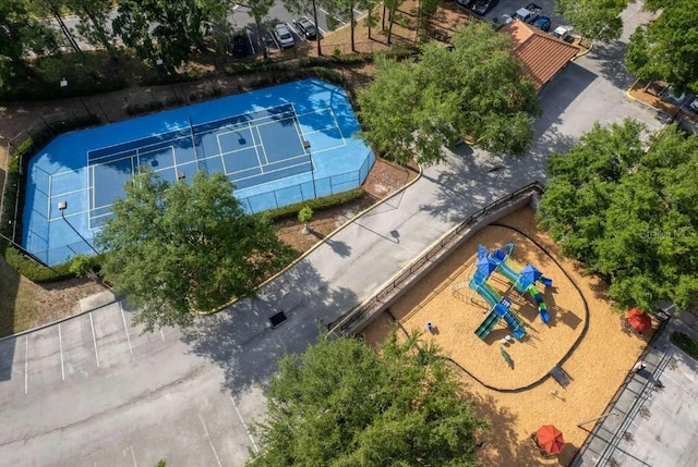 drone / aerial view