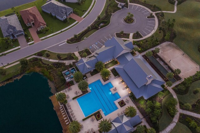 2532 Avolet Ct, Lakewood Ranch, FL 34211 - aerial overview of property's location with a pool