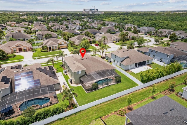 724 Duff Dr, Winter Garden, FL 34787 - aerial perspective of suburban area