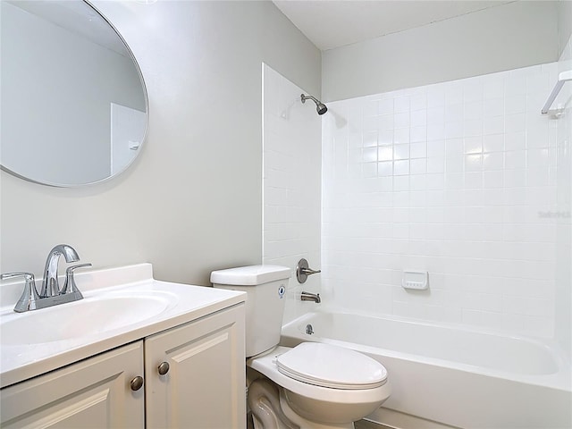 1591 Revere Ln, Daytona Beach, FL 32117 - full bath with toilet, tub / shower combination, and vanity
