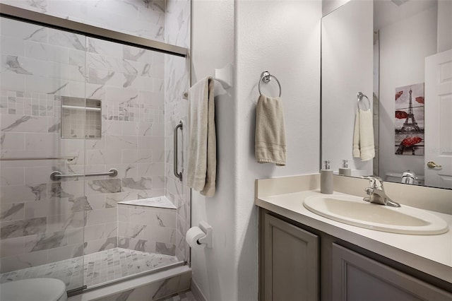 532 Casanova Ct, Kissimmee, FL 34759 - full bath with a shower stall, toilet, and vanity