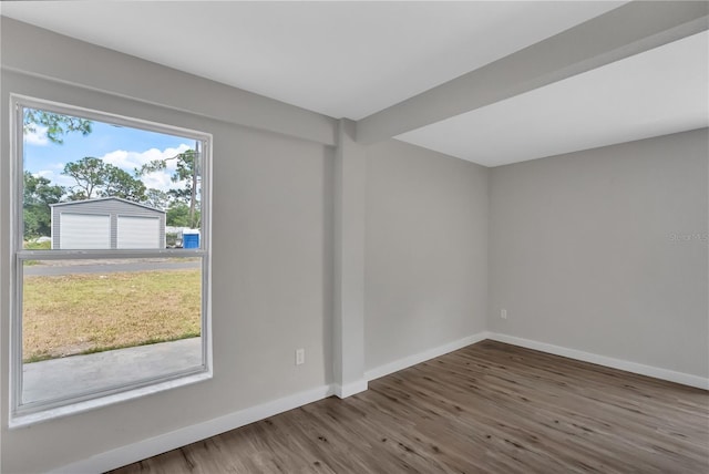 1840 Lillian Dr, Saint Cloud, FL 34771 - unfurnished room featuring baseboards and wood finished floors