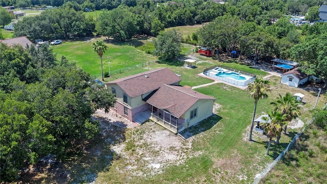 2500 Derby Dr, Kissimmee, FL 34744 - view from above of property with a pool