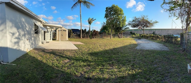 2411 SW 50th Ter, Plantation, FL 33317 - view of yard featuring a patio