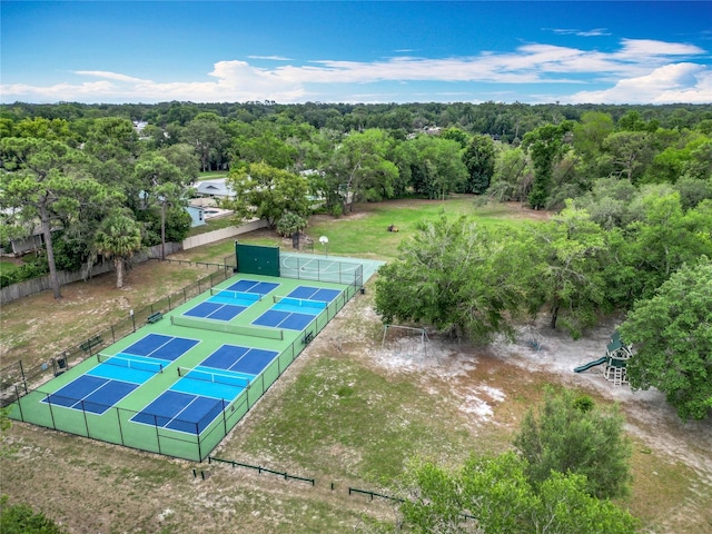 148 Tarrytown Trl, Longwood, FL 32750 - bird's eye view of a heavily wooded area