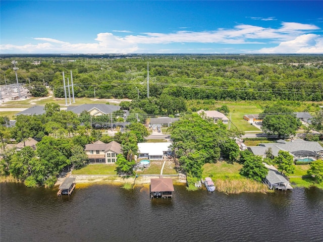 3788 N Econlockhatchee Trl, Orlando, FL 32817 - aerial view of a heavily wooded area and a nearby body of water