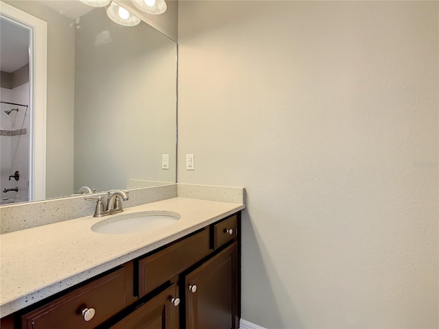 8491 Pippen Dr, Orlando, FL 32836 - bathroom featuring vanity and a shower