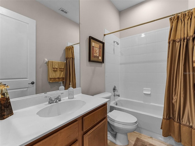 8333 Via Verona, Orlando, FL 32836 - full bath featuring toilet, shower / bath combo, and vanity