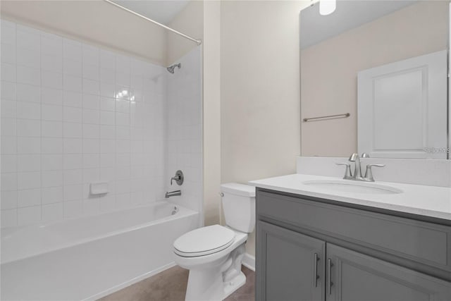 11258 Whistling Pine Way, Orlando, FL 32832 - full bath with toilet, vanity, tub / shower combination, and tile patterned floors