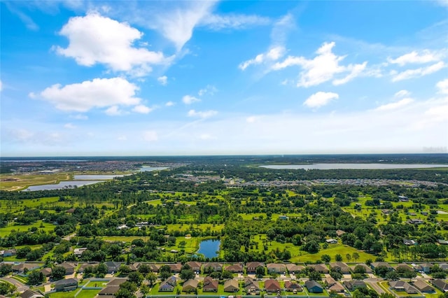 3078 Mandolin Dr, Kissimmee, FL 34744 - aerial view of residential area with a large body of water