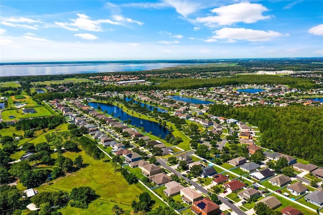 3078 Mandolin Dr, Kissimmee, FL 34744 - aerial view of residential area with a nearby body of water