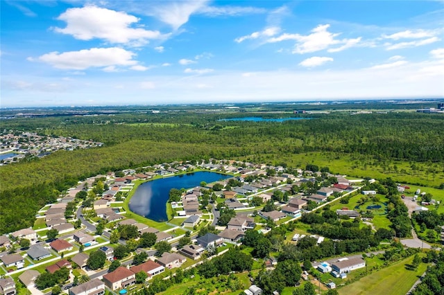 3078 Mandolin Dr, Kissimmee, FL 34744 - view of property location featuring a heavily wooded area, a large body of water, and nearby suburban area
