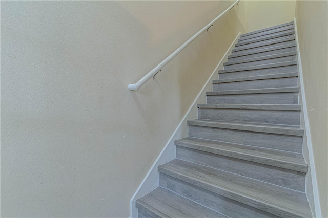 view of staircase