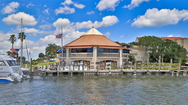 717 S Beach St Unit 205C, Daytona Beach, FL 32114 - dock with a water view