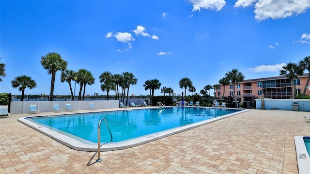 717 S Beach St Unit 205C, Daytona Beach, FL 32114 - community pool with fence and a patio