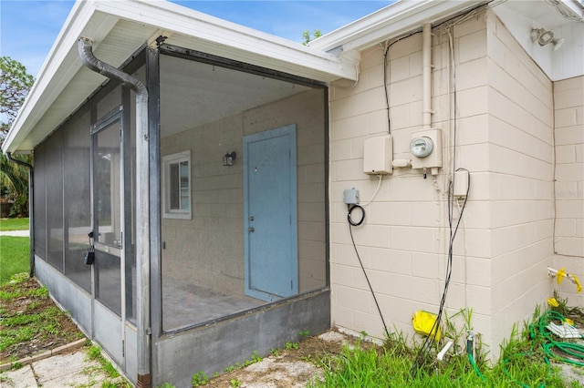 4651 Helena St NE, Saint Petersburg, FL 33703 - view of doorway to property