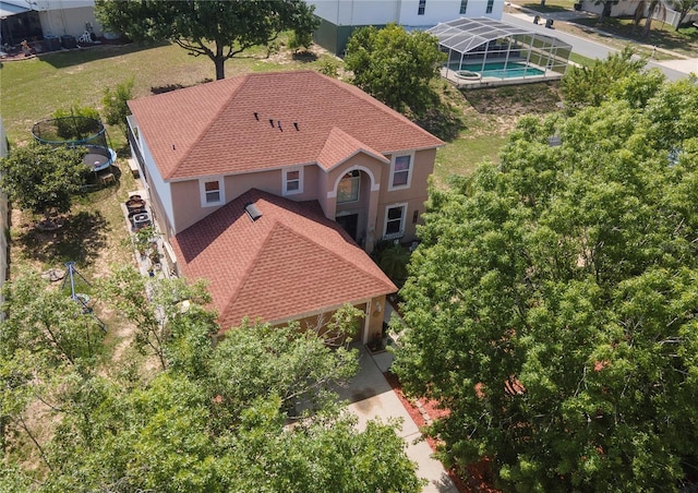 3216 White Blossom Ln, Clermont, FL 34711 - view of subject property with a pool area