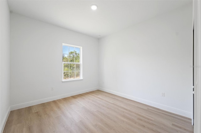 3072 SW 168th Loop, Ocala, FL 34473 - spare room with light wood finished floors, baseboards, and recessed lighting