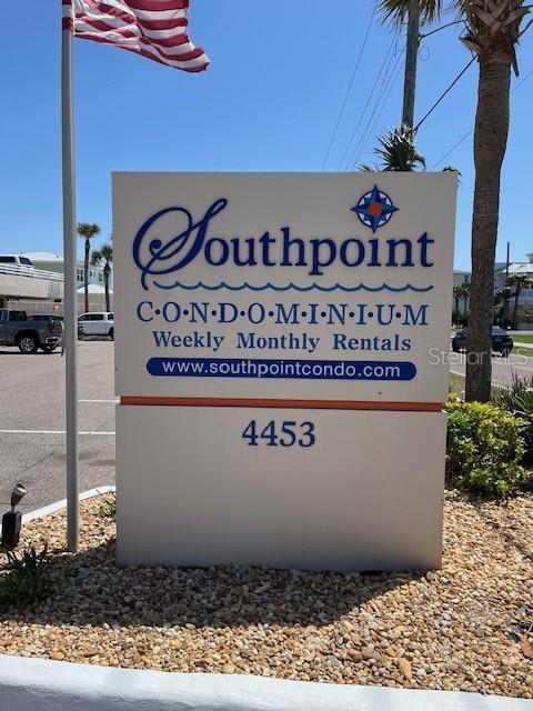 4453 S Atlantic Ave Unit 602, Ponce Inlet, FL 32127 - view of community sign