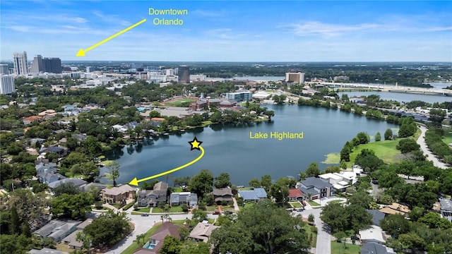 1010 Terrace Blvd, Orlando, FL 32803 - view of urban area with a large body of water