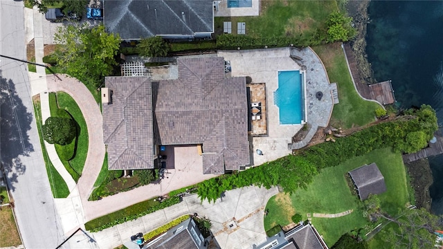1010 Terrace Blvd, Orlando, FL 32803 - aerial view of property and surrounding area with a pool