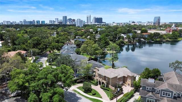 1010 Terrace Blvd, Orlando, FL 32803 - aerial view of a view of skyline and a large body of water