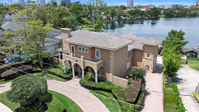 1010 Terrace Blvd, Orlando, FL 32803 - bird's eye view of a large body of water