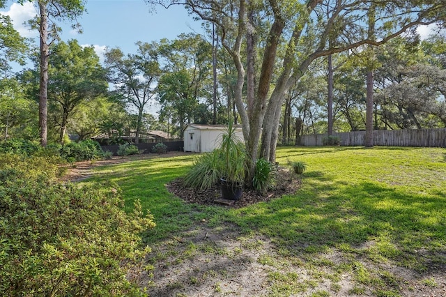 921 Torchwood Dr, Deland, FL 32724 - view of yard with a storage shed and an outbuilding