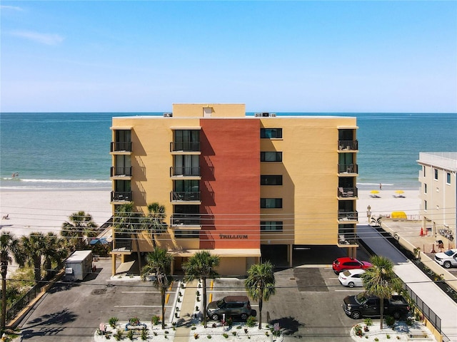 14146 Gulf Blvd Unit 3A, Madeira Beach, FL 33708 - view of building exterior featuring view of water and beach