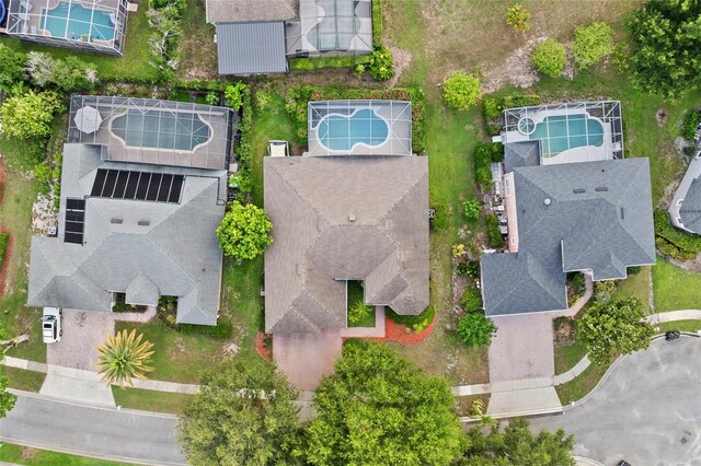 10030 Chatham Oaks Ct, Orlando, FL 32836 - aerial view of a pool area