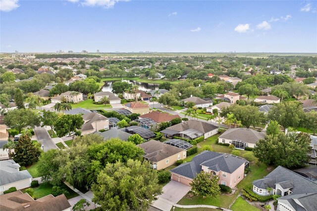 10030 Chatham Oaks Ct, Orlando, FL 32836 - aerial perspective of suburban area featuring a nearby body of water
