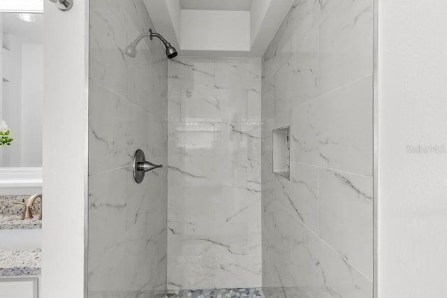 25 Reflections Village Dr, Ormond Beach, FL 32174 - bathroom with a marble finish shower
