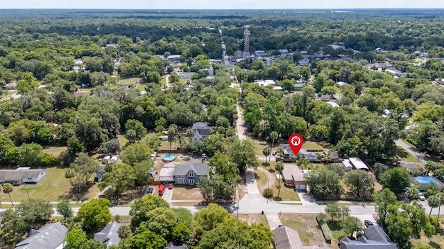 360 W University Ave, Orange City, FL 32763 - aerial view of residential area with a heavily wooded area