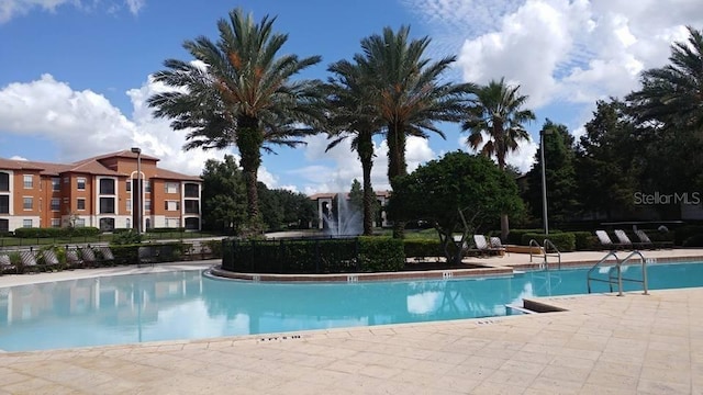 view of community pool