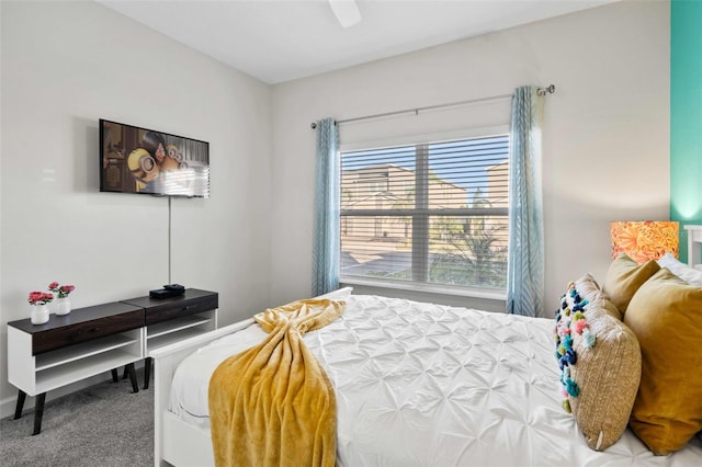 1128 Challenge Dr, Davenport, FL 33896 - carpeted bedroom with ceiling fan