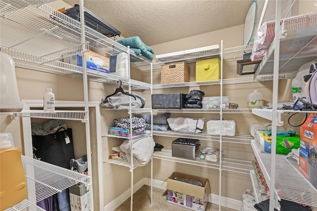 view of storage